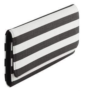 Kut From Kloth  Slim Wallet. Vegan. Black & White. Brand new!